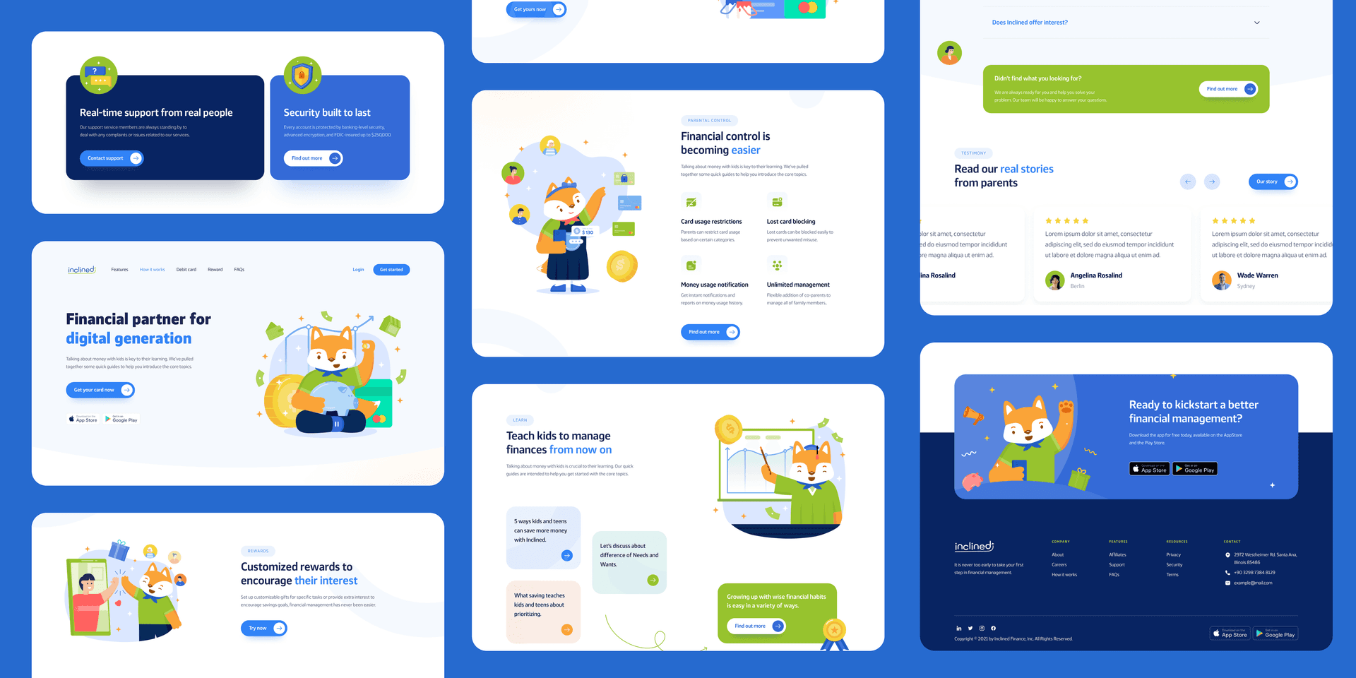 Inclined.app case study cover